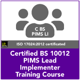 BS 10012 PIMS Lead Implementer | GRC Solutions