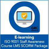 ISO 9001 Staff Awareness E-Learning Course  – LMS SCORM Package