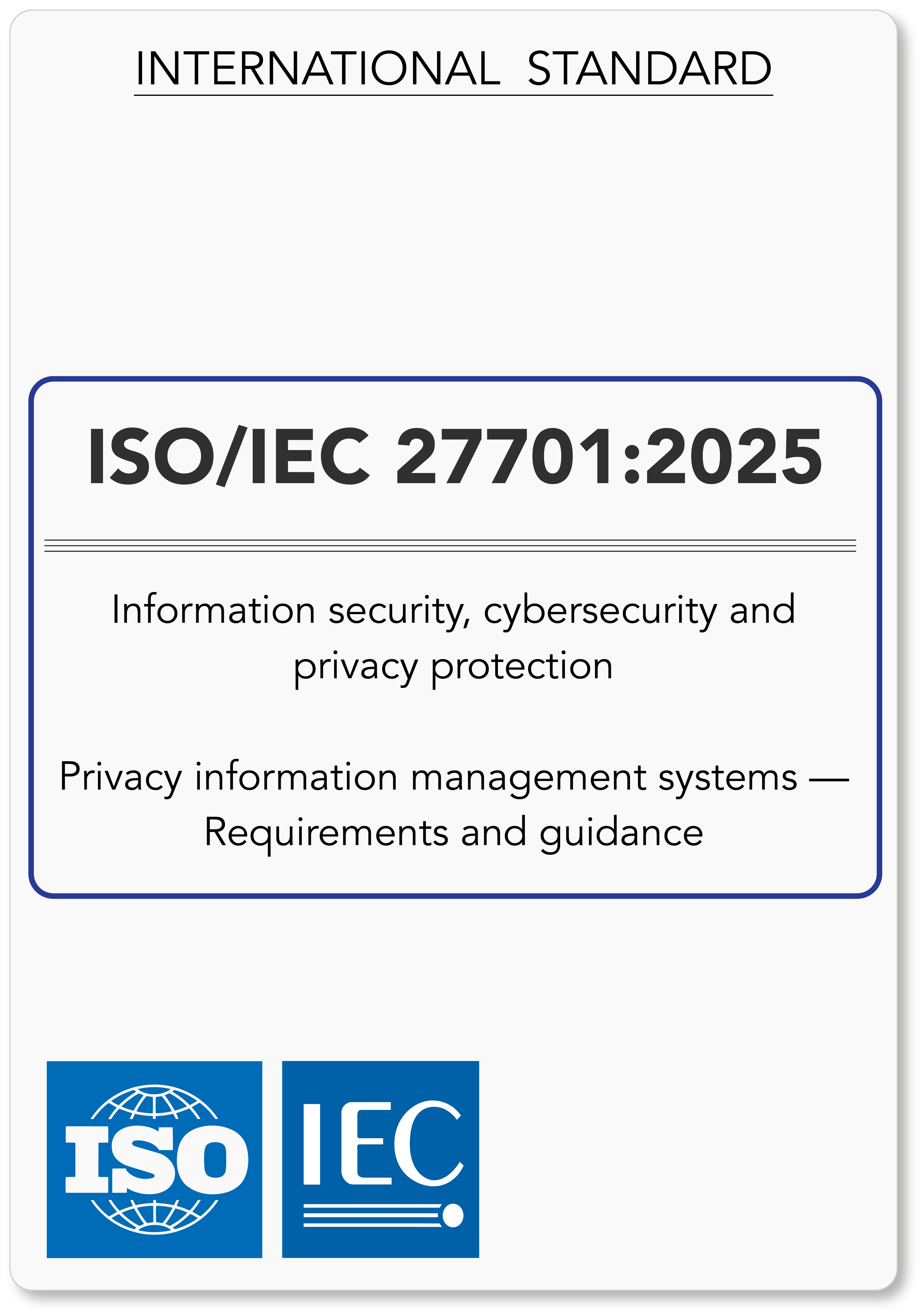 ISO/IEC 27701 2025 Standard